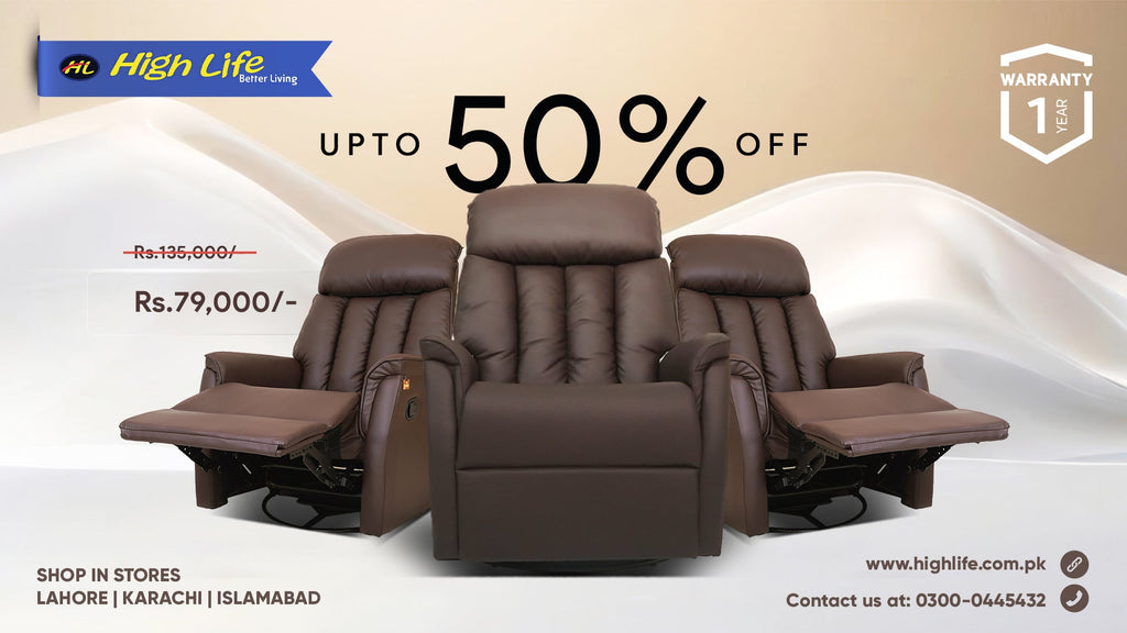 Affordable Recliner Sofas in Pakistan