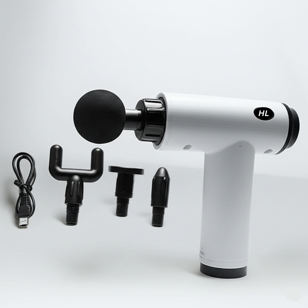 High Life PowerFlex Gun Massage – Deep Tissue Massage Gun for Muscle Relief