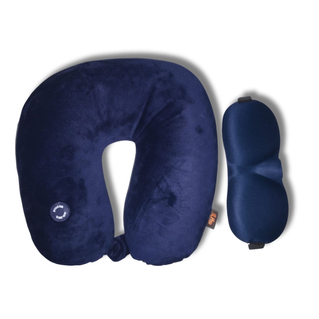 Microbead Ushape Pillow (MYK-830) with eye mask
