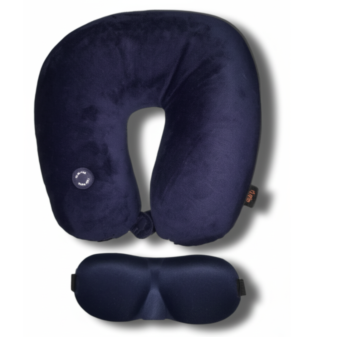 Microbead Ushape Pillow (MYK-830) with eye mask