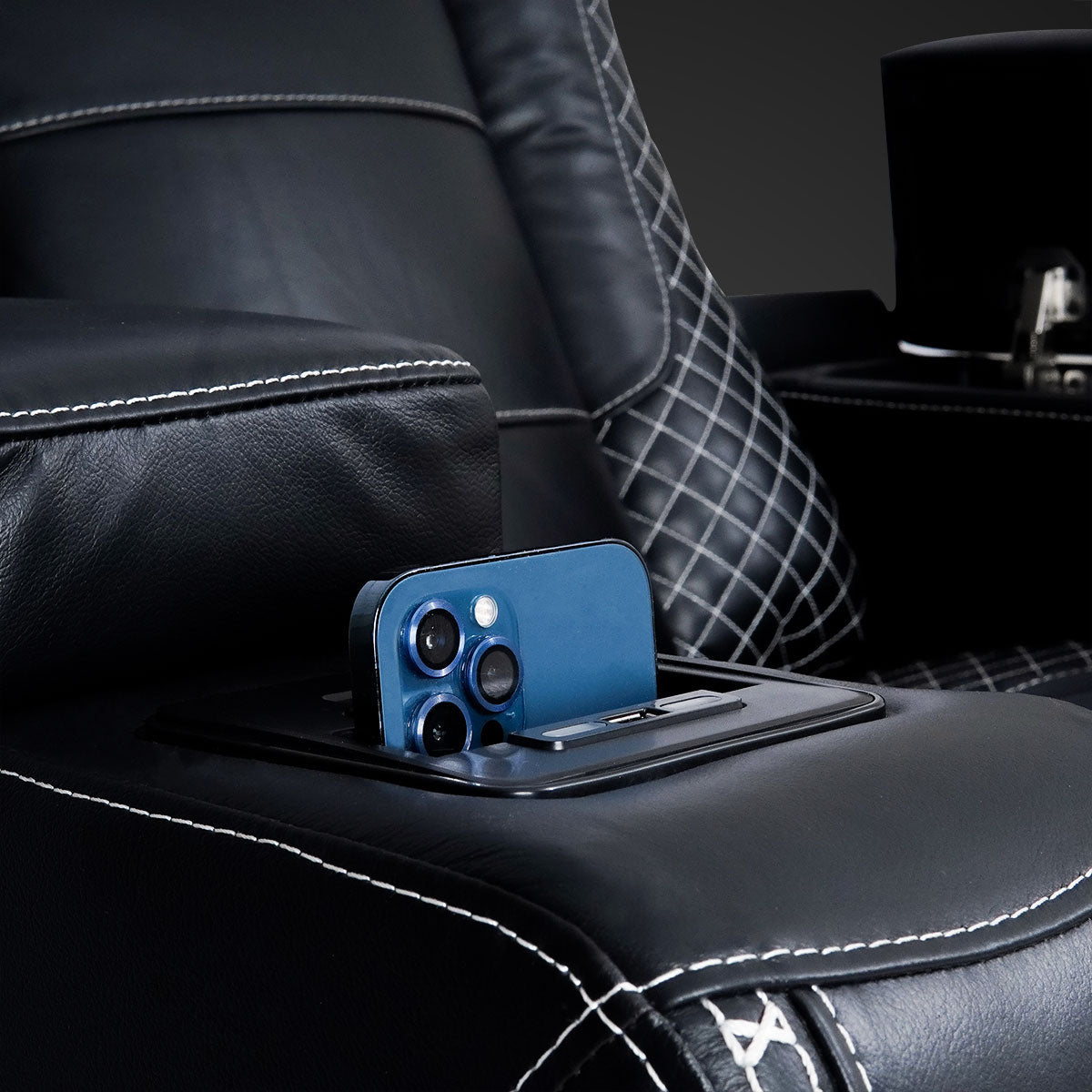 HIGH LIFE Triple Motor, Original Leather Power Recliner - MR 2003