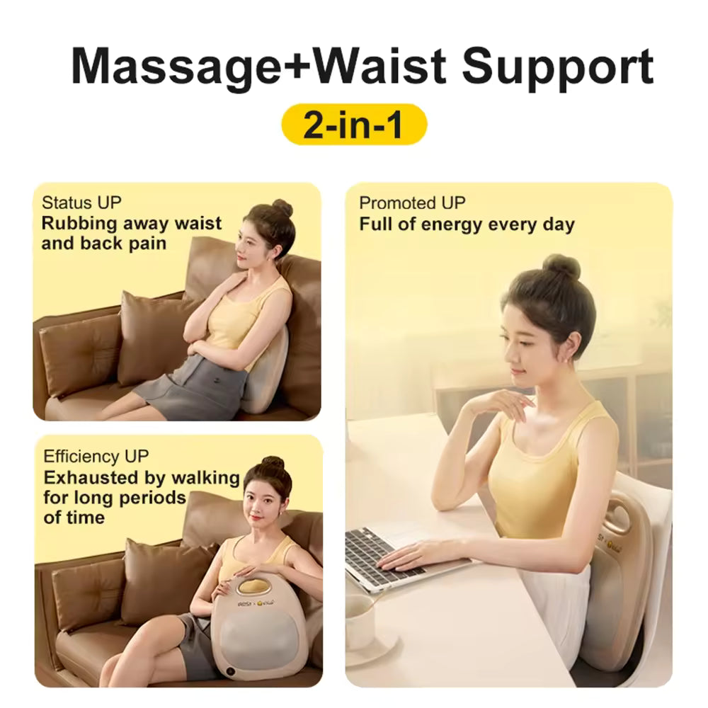 iRest x B.Duck Back Massage Cushion D260C High Life .