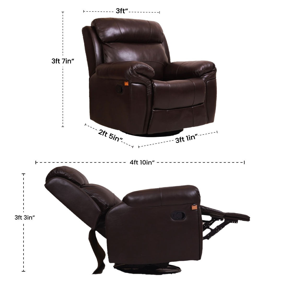 LRE 21 3in1 Rocker, Rotating Manual Recliner