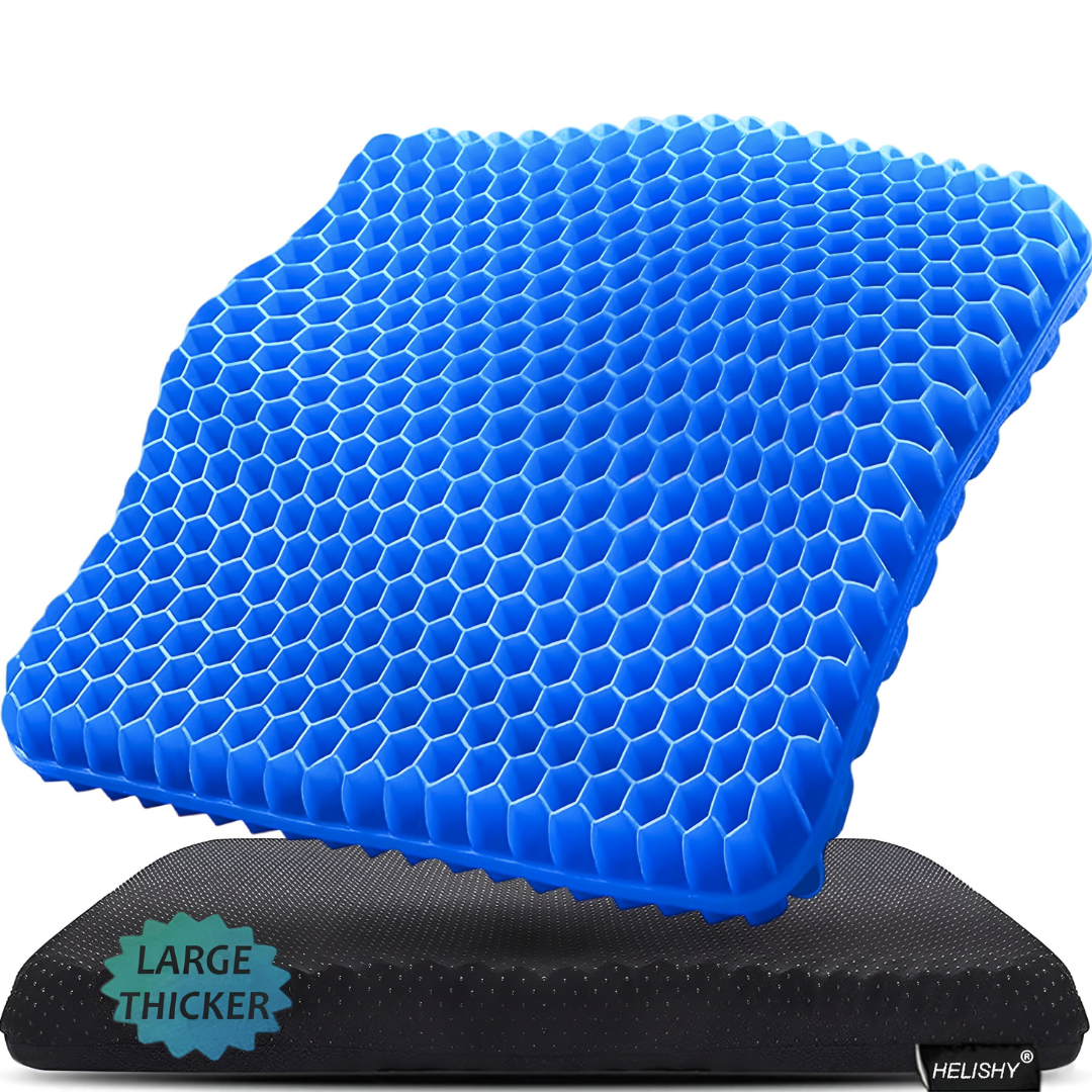 High Life Honeycomb Gel Seat Cushion for Back Pain Relief