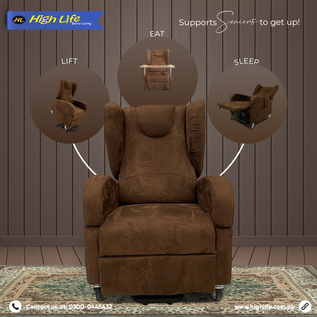 Lift Recliner Sofa | Wheel Recliner Chair | HIGH LIFE