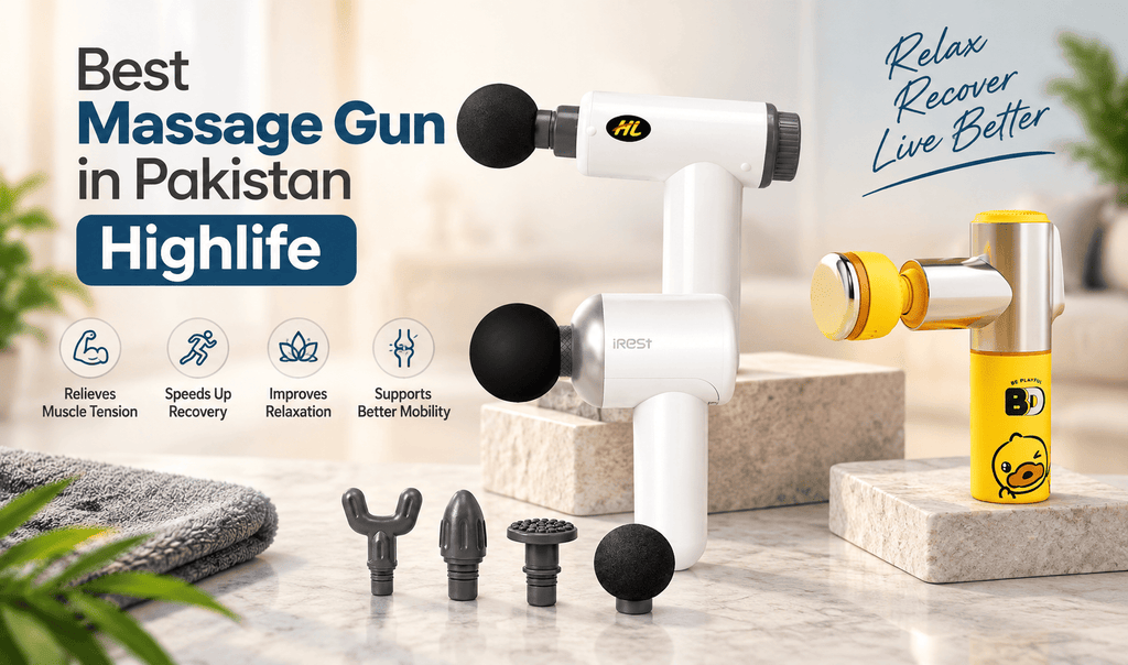 Best Massage Gun in Pakistan 2026: Benefits, Uses & Buying Guide