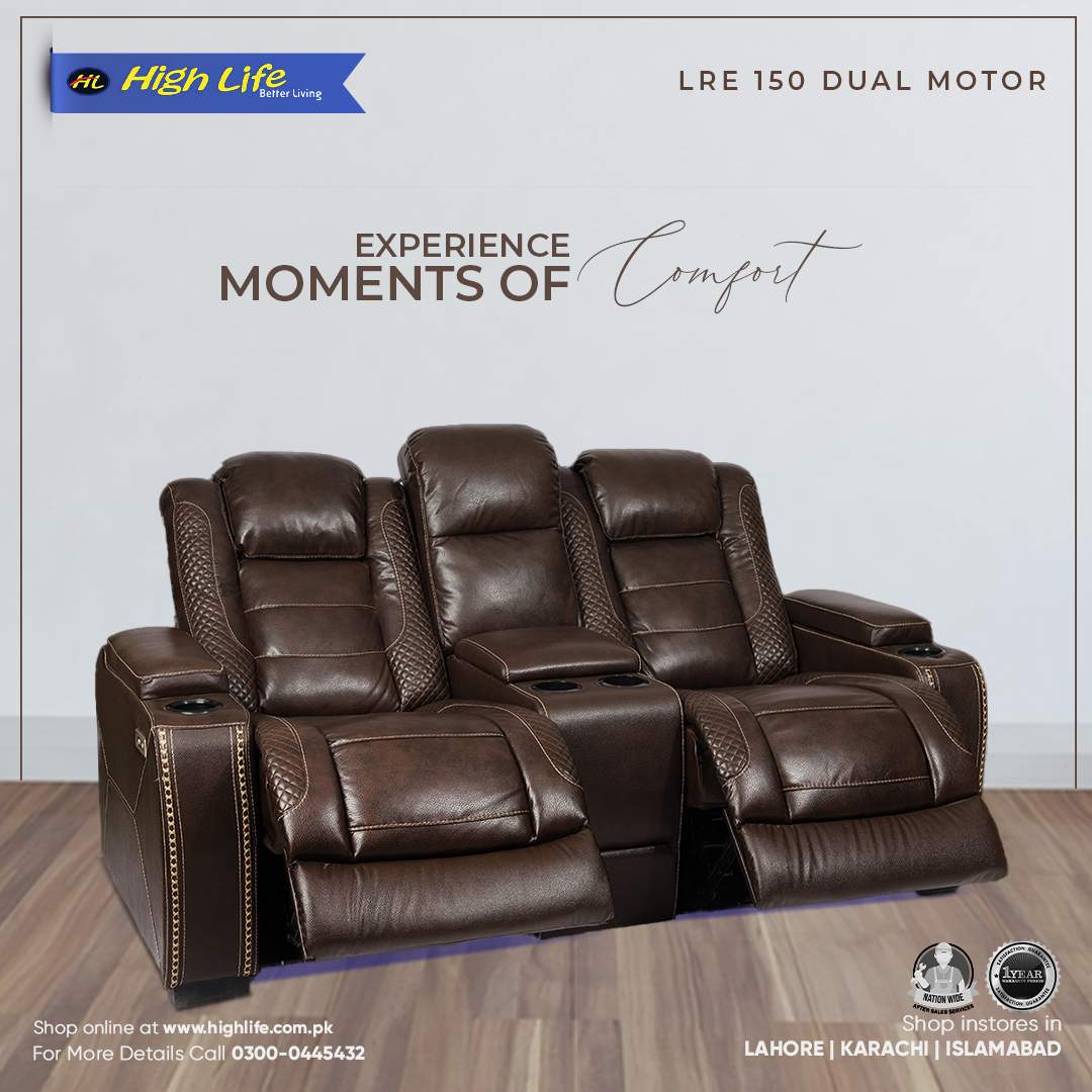 Highlife Recliner Home Theater Sofa price in pakistan