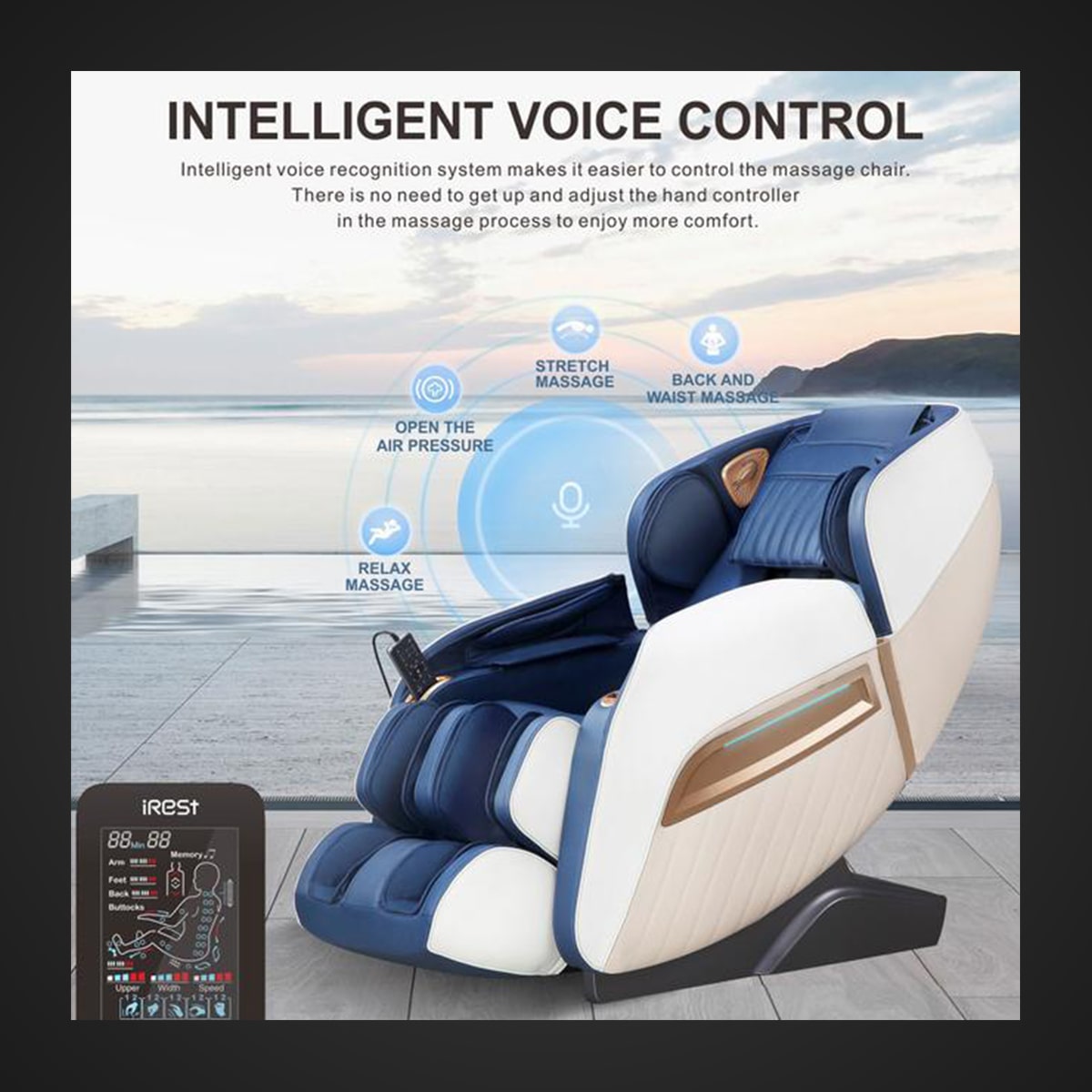 Highlife Massage Chair (SL-A305-3) - iRest buy online in Pakistan