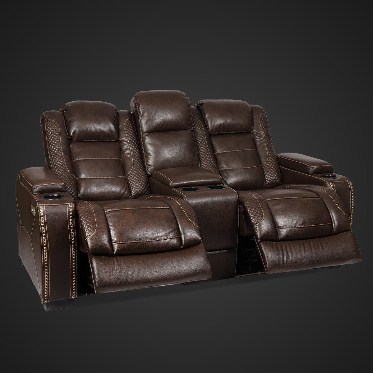 Home Theater Sofa Dual Motor Elegance Ultimate Comfort
