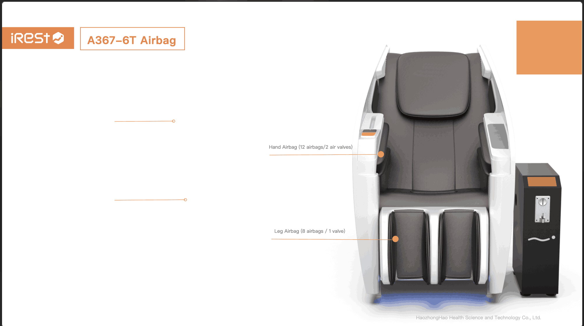 iRest A367-6T Highlife Professional Shared Massage Chair price in Pakistan