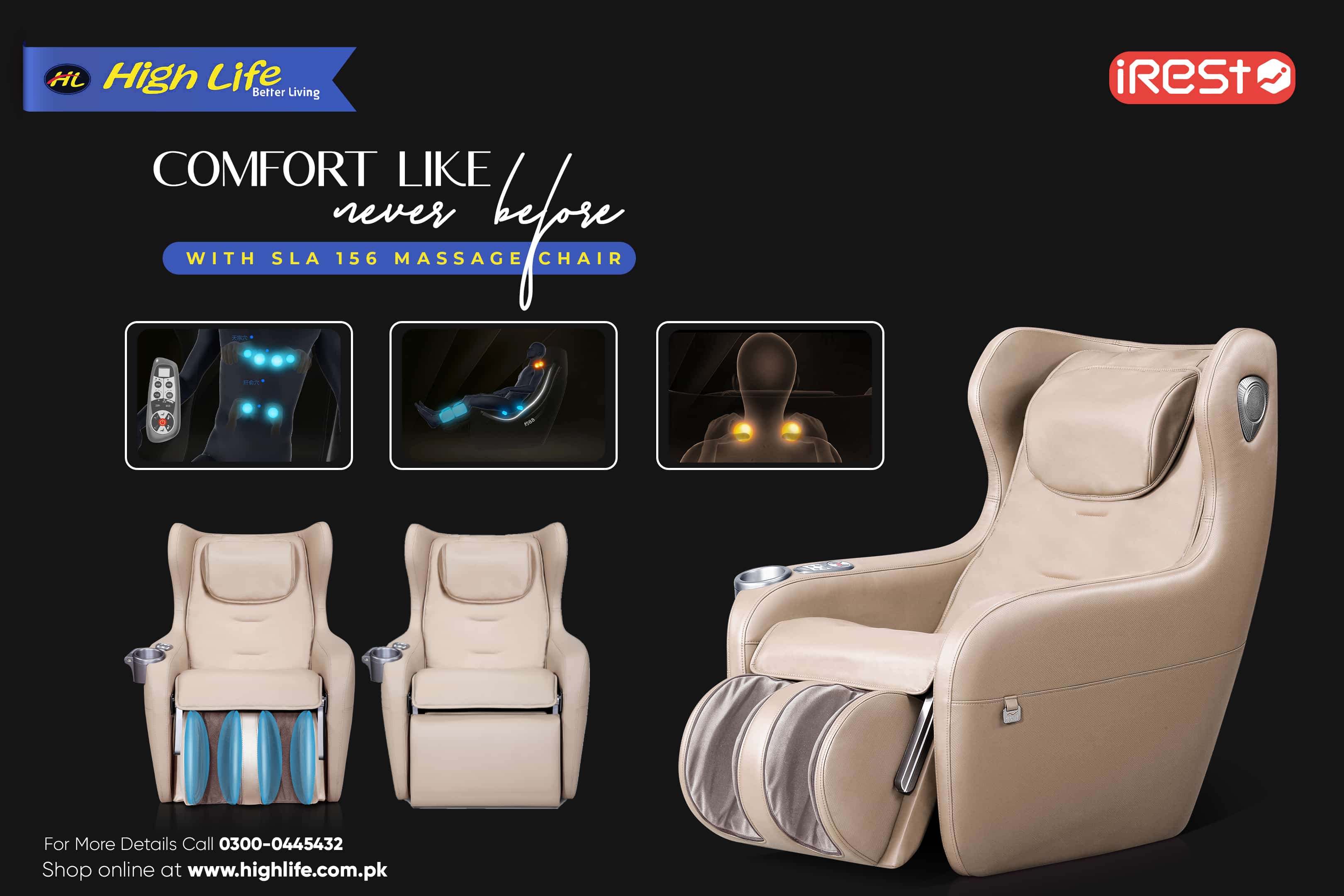 Highlife MASSAGE CHAIR (A156) price online