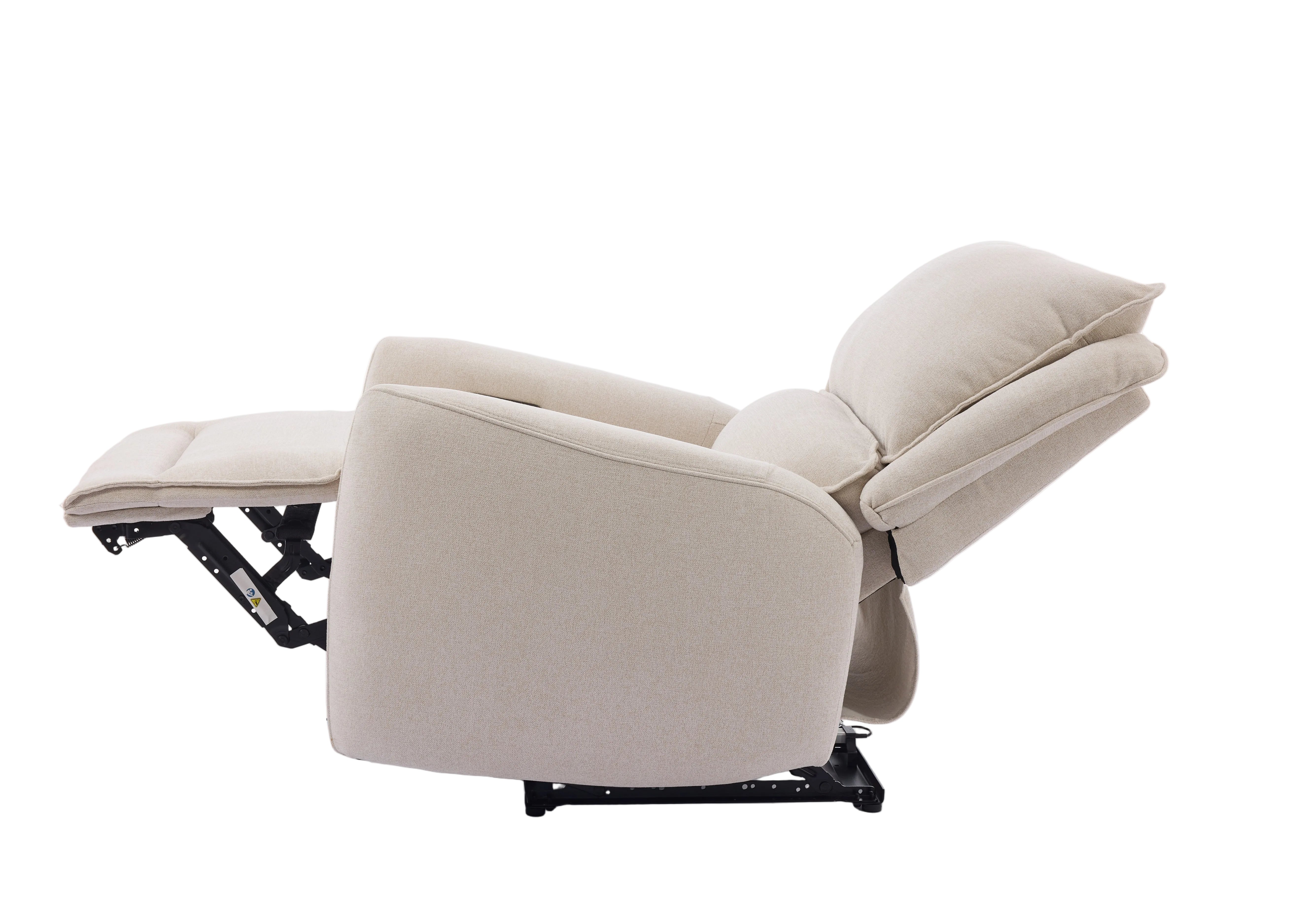 Single Power Recliner Chair with USB Charging | Luxe Lounge Series | Premium Comfort Seating