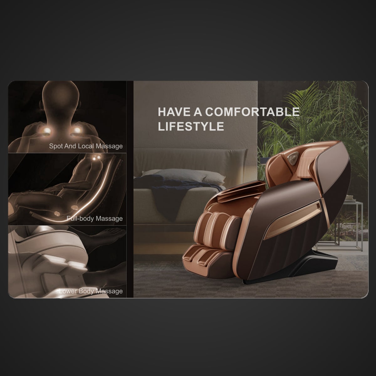 Highlife Massage Chair full body massage - iRest buy online in Pakistan
