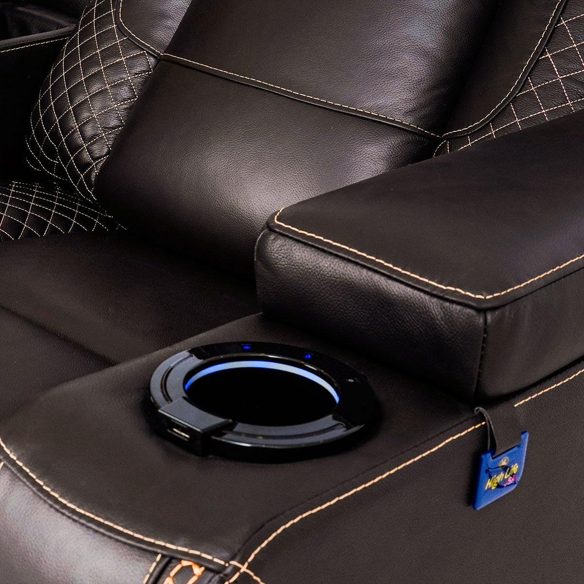 HIGH LIFE Triple Motor, Original Leather Power Recliner buy online in Pakistan