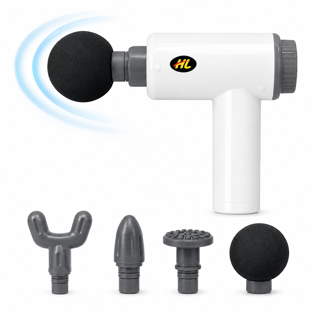 High Life PowerFlex Gun Massage – Deep Tissue Massage Gun for Muscle Relief