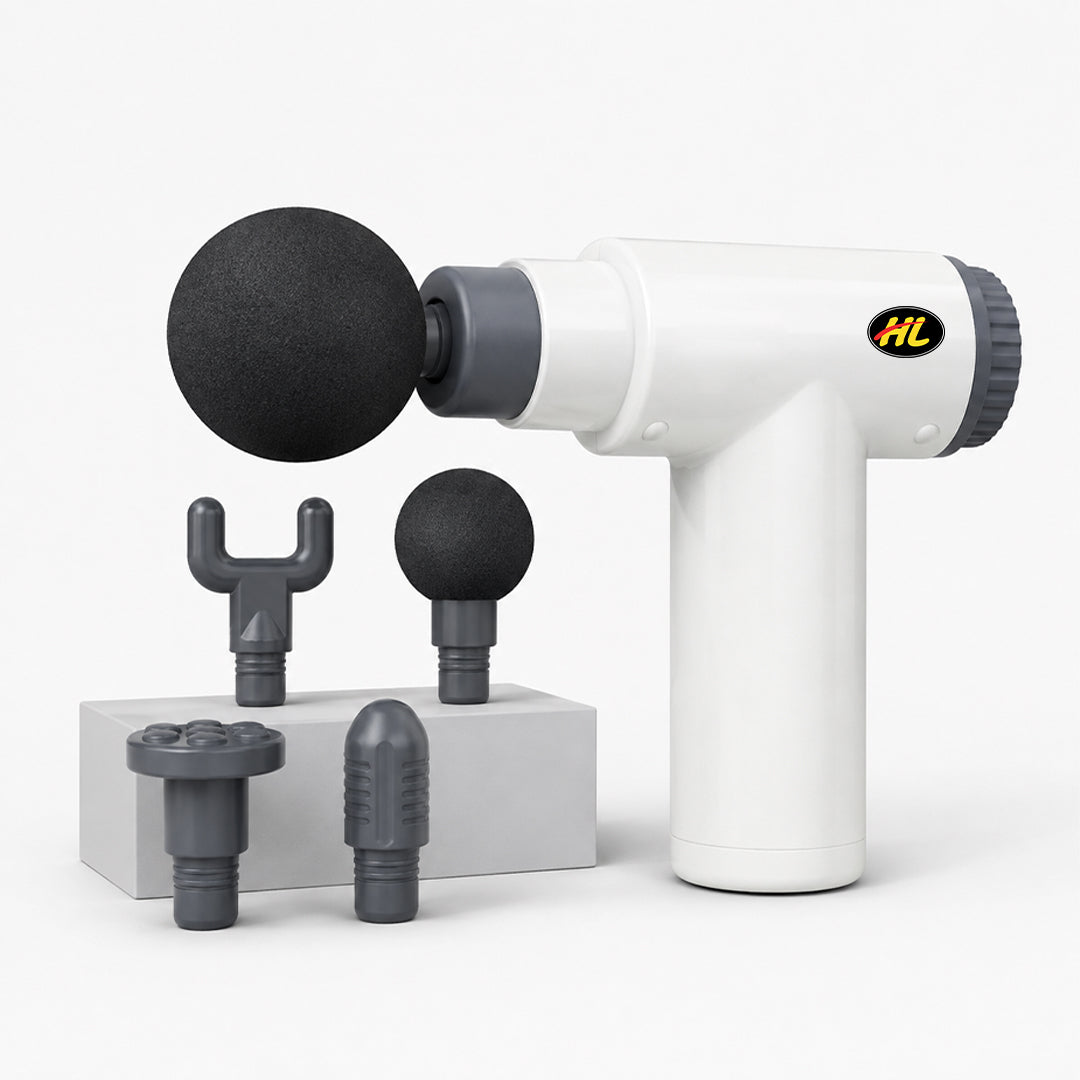 High Life PowerFlex Gun Massage – Deep Tissue Massage Gun for Muscle Relief